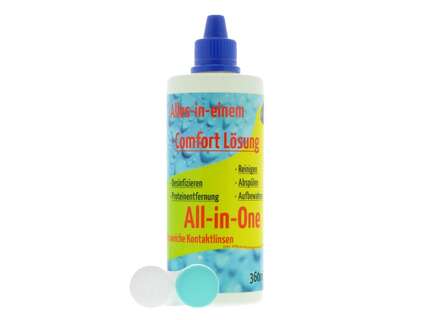 Produktbild für "feel free Comfort 1x 360ml All-In-One Kontaktlinsen Pflegemittel + Beh"