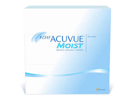 Produktbild für "1 DAY Acuvue Moist (180er) Tageslinsen"
