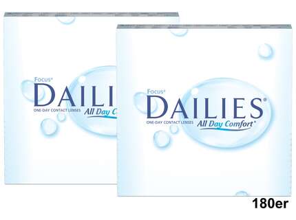 Produktbild für "Focus Dailies All Day Comfort 180er Pack Tageslinsen"