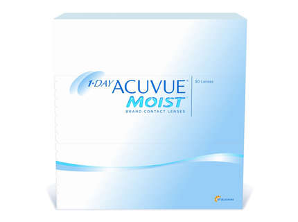 Produktbild für "1 DAY Acuvue Moist (90er) Tageslinsen"