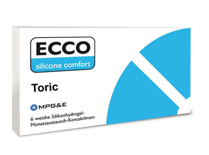 Produktbild für "Ecco Silicone comfort Toric 6er MPG&amp;E"