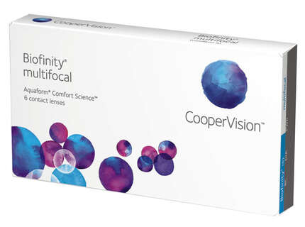 Produktbild für "Biofinity Multifocal 3er Monatslinsen Cooper Vision"