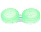 Kontaktlinsenbehälter transparent grün