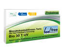 Feel free Brillenpause bio 30 Toric UV Probekontaktlinse
