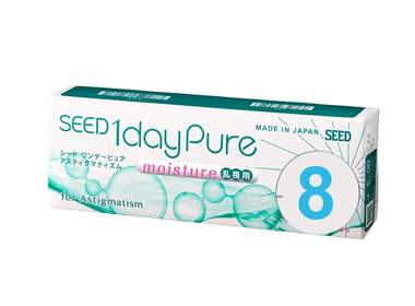 Seed 1dayPure moisture for astigmatism 8er