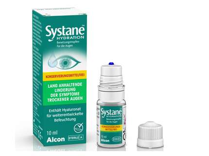 Produktbild für "Systane HYDRATION 10ml ohne Konservierungsstoffe Benetzungstropfen Alcon"