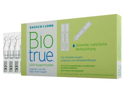 Produktbild für "Biotrue Augentropfen EDO 10 x 0,5ml Einzeldosierungen"