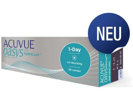 Produktbild für "ACUVUE OASYS 1-Day with HydraLuxe 30er Tageslinsen"