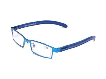 Produktbild für "Lesebrille 3908 Fertigbrille blau"