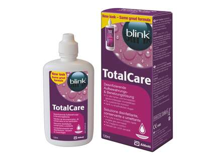 Produktbild für "Blink TotalCare Lösung 120ml Aufbewahrung (Allergan) AMO"