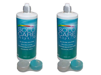 Produktbild für "SoloCare Aqua 2x 360ml Vorratspack Menicon"