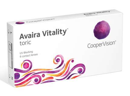 Produktbild für "Avaira Vitality toric 6er Monatslinsen Cooper Vision"