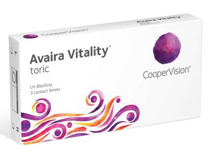 Produktbild für "Avaira Vitality toric 3er Monatslinsen Cooper Vision"