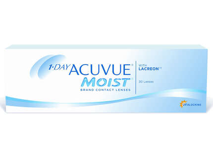 Produktbild für "1 DAY Acuvue Moist (30er) Tageslinsen"
