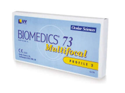 Produktbild für "Biomedics 73 Multifocal UV Monatslinsen"