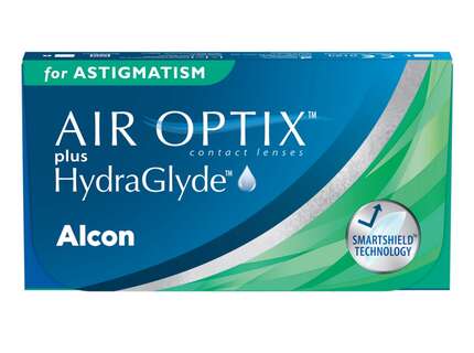 Produktbild für "AIR OPTIX Plus Hydra Glyde for Astigmatism 6er torische Monatslinsen Alcon"