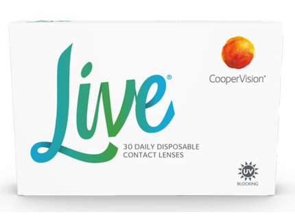 Produktbild für "Live 1 day daily disposable 30er Kontaktlinsen Cooper Vision"