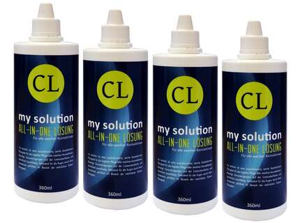 Produktbild für "Premium my solution All-In-One Lösung 4x 360ml"