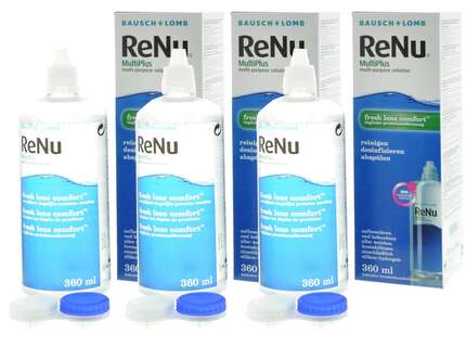 Produktbild für "ReNu MultiPlus 3x 360ml - Fresh Lens Comfort Bausch&amp;Lomb"