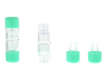 Produktbild für "Kontaktlinsenbehälter Hart grün"