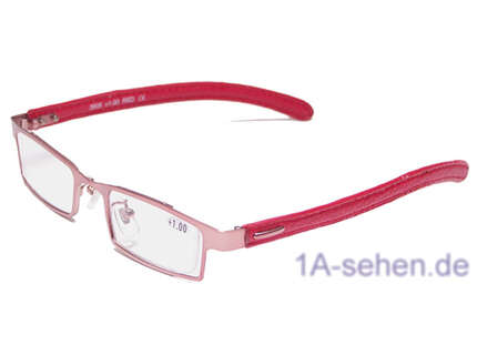 Produktbild für "3908 Fertigbrille rot"