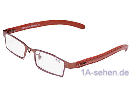Produktbild für "3908 Fertigbrille braun"