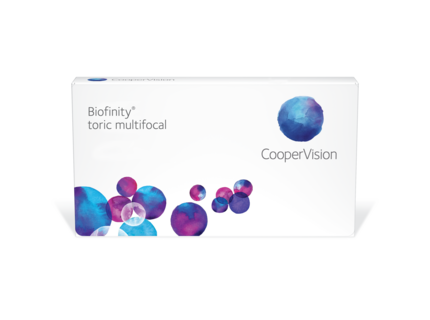 Produktbild für "Biofinity Multifocal toric 6er Monatslinsen Cooper Vision"