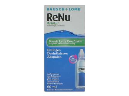 Produktbild für "Renu MultiPlus 60ml - Fresh Lens Comfort Probe Urlaubspack"