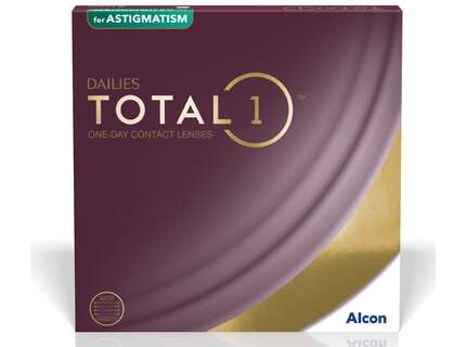 Produktbild für "Dailies TOTAL1 for Astigmatism 90er Tageslinsen"