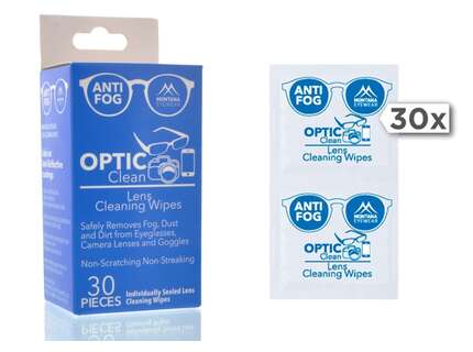 Produktbild für "Optik-Reiniger Antibeschlag Tücher Anti-fog (30Stück)"