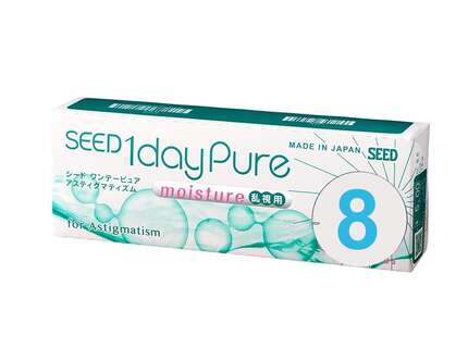 Produktbild für "Seed 1dayPure moisture for astigmatism 8er"