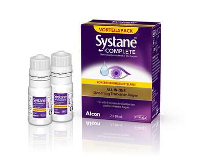 Produktbild für "Systane COMPLETE ohne Konservierungsmittel 2x10ml Benetzungstropfen Alcon"