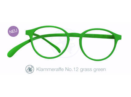 Produktbild für "Lesebrille No.12 Klammeraffe grass green"