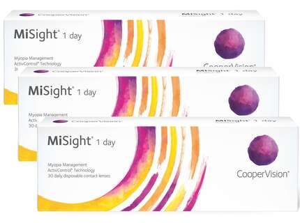 Produktbild für "MiSight® 1 day 90er Kontaktlinsen Myopie Cooper Vision"