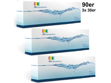 Produktbild für "Cool Premium 1day Silikon Hydrogel Tageslinse 90er"