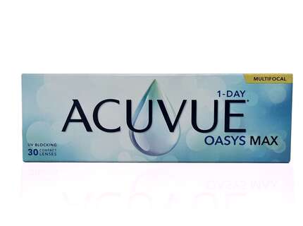Produktbild für "ACUVUE OASYS MAX 1-Day MULTIFOCAL 30er Tageslinsen"