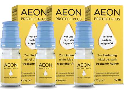 Produktbild für "AEON Protect Plus (3x 10ml) Augentropfen"