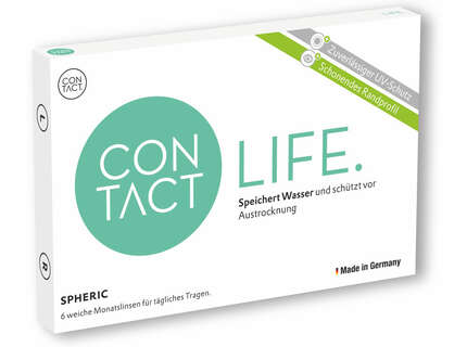 Produktbild für "Contact Life Spheric 6er Monatslinsen Wöhlk"