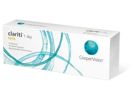 Produktbild für "Clariti 1day toric 30 Tageslinsen"
