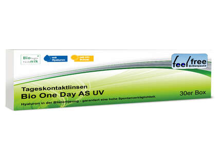 Produktbild für "Feel free Brillenpause bio One Day AS UV 30er Tageskontaktl"