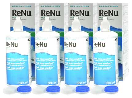 Produktbild für "Renu MultiPlus 4x 360ml - Fresh Lens Comfort"