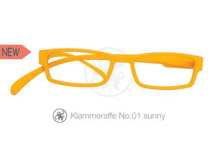 Produktbild für "Lesebrille No.01 Klammeraffe sunny"