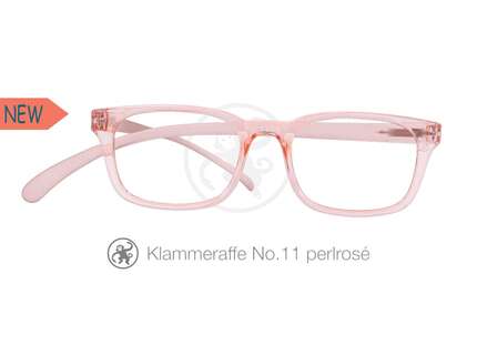 Produktbild für "Lesebrille No.11 Klammeraffe pearl rosé"