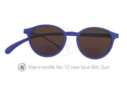 Produktbild für "Lesebrille No.12 Klammeraffe SUN Bifokal new blue"