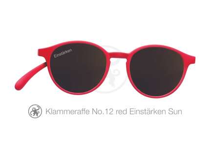 Produktbild für "Lesebrille No.12 Klammeraffe SUN red"