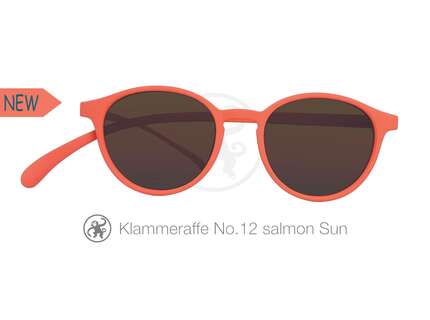 Produktbild für "Lesebrille No.12 Klammeraffe SUN salmon"