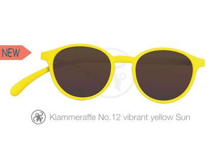 Produktbild für "Lesebrille No.12 Klammeraffe SUN vibrant yellow"