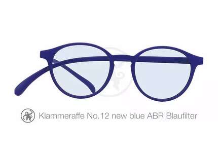 Produktbild für "Lesebrille No.12 Klammeraffe Blaufilter new blue"
