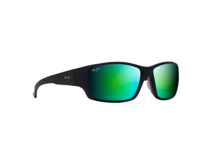 Produktbild für "Maui Jim LOCAL KINE Soft Black with Dark Transparent Green and Light Transparent Grey (GM810-27M)"